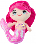 Pehme m&auml;nguasi Lean Toys Mermaid, heleroosa v., 28 cm