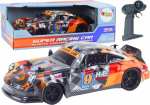 Rc kergs&otilde;iduk Lean Toys Super Racing, 1:18, oranž v./hall v.