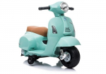 Laste elektriline mootorratas Vespa GTS 300 Mini, t&uuml;rkiissinine v.