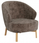 Tugitool Darlene Juto 24, tamm v./pruun v., 78 cm x 77.5 cm x 78 cm