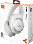 Juhtmeta k&otilde;rvaklapid JBL Live 770NC, valge v. (kahjustatud pakend)