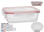 Toidukarp Kitchen&GO Rectangular, 1.04 l, 20.5 cm x 15.5 cm, l&auml;bipaistev v.