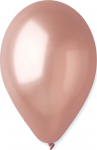 &Otilde;hupallide komplekt ovaalsed Gemar Metallic GM110, kuldne v./roosa v., 100 tk
