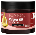 Juuksemask Bio Naturell Ultra Repair Black Castor Oil & Keratin, 295 ml