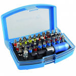 Kruvikeeraja otsikute komplekt, magnetilise riidepuuga GE HT1S400, T40H, 25 mm, 3 - 6 mm, 1/4", &Oslash;6.35 mm