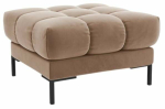 Tumba Cosmopolitan Design Bali Bluvel 28, beige melange v., 60 cm x 60 cm x 41 cm