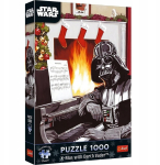 Pusle Trefl Premium Plus X-Mas With Darth Vader 12085, 68.3 cm x 48 cm, 1000 tk, mitmev&auml;rviline