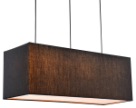 Valgusti lagi Candellux Lighting Boho 31-58416, E27, 5 x 40 W, must v. / must v.