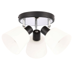 Valgusti lagi Candellux Lighting Biloba 98-49087, E14, 3 x 40 W, valge v. / h&otilde;be v., 11.5 x 9 cm