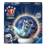 3D-pusle Ravensburger NightLight Astronauts In Space, 12.9 cm x 12.9 cm, 73 tk, sinine v.