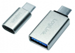 Adapter Logilink, USB 3.0/USB 3.1/Micro USB 2.0, h&otilde;be v.