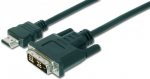 Adapter Assmann AK-330300-030-S HDMI male, DVI-D male, 3 m, must v.