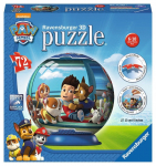 3D-pusle Ravensburger Paw Patrol 12186, 13 cm x 13 cm, 72 tk, mitmev&auml;rviline