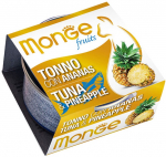 Kassi m&auml;rgtoit Monge Fruits, tuunikala/ananass, 0.08 kg