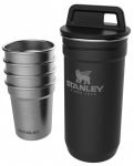 Klaaside komplekt Stanley Adventure, roostevaba teras, 5.7 cm, 0.59 l, must v., 4 tk