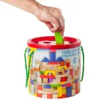Puidust klotsid Woodyland 90905, 100 tk