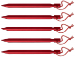 Telgivaiad Basic Nature Y-Stake, punane v., 18 cm, 5 tk