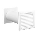 Ventilatsioonikomplekt Vents NV100, plastik, 100 mm
