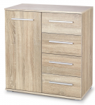 Kummut Lima KM-2, tamm v., 72 cm x 77 cm x 40 cm