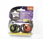 Lutt Tommee Tippee Night Time Orthodontic, alates 6 kuust, (v&auml;rv/disain valitakse juhuslikult)