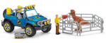 Komplekt Schleich Dinosaurs Off Road Vehicle With Dino Outpost 41464, mitmev&auml;rviline