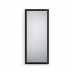 Peegel M&M Marie, rippuv, 78 cm x 178 cm, must v.