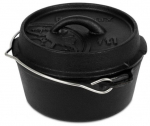 Katel Petromax Dutch Ovens, malm, 20 cm, 0.93 l, must