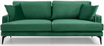 Diivan Hanah Home Papira 560ARE1319, roheline v., 205 x 90 cm x 88 cm