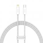 Kaabel Baseus CALD000002, Lightning/USB-C, valge v., 20 W