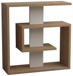 Kohvilaud Kalune Design Saly, tamm v./valge v., 55 cm x 20 cm x 57 cm