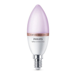 Nutikas pirn Philips Wiz LED, C37, 2200 - 6500 &deg;K, E14, 4.9 W, 470 lm