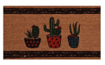 Uksematt Conceptum Hypnose Colorful Cactus 877CHL1129, mitmev&auml;rviline, 40 cm x 60 cm