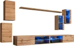Sektsioonkapp ASM Switch XXV, tamm v., 280 cm x 40 cm x 150 cm