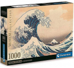Pusle Clementoni Hokusai: La Grande Onda 39707, 50 cm x 70 cm, 1000 tk, mitmev&auml;rviline
