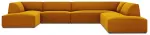 Nurgadiivan Micadoni Home Ruby Panoramic 7 Seats, kollane v., parem, 366 x 273 cm x 69 cm