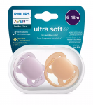 Lutt Philips Avent Ultra Soft Neutral Ultra soft Neutral, alates 6 kuust, violetne v.