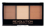 Kontuuripaletid Makeup Revolution London Ultra Sculpt & Contour Kit, light-medium, c04, 11 g
