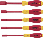 Kruvikeerajate komplekt Wiha SoftFinish 29466, isoleeritud, 12.5 cm, 5 tk