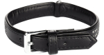 Kaelarihm koertele Flamingo Monte Carlo, must, 410 - 440 mm x 22 mm, XL