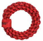 M&auml;nguasi koerale, tassimiseks Flamingo Vokas 521067, 25 cm, &Oslash; 25 cm, must/punane, L