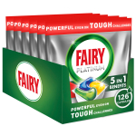 N&otilde;udepesumasina kapslid Fairy Platinum All in One, 126 tk