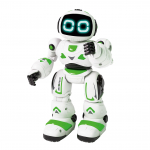 Interaktiivne m&auml;nguasi robot Xtrem Bots XT803464, 20 cm, valge v./roheline v.