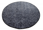 Vaip sise Conceptum Hypnose Tessuto 882CHL2147, valge/must, 100 cm x 100 cm