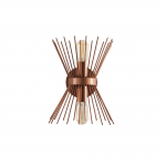 Valgusti seinale Opviq GMN-000010, E27, 2 x 40 W, pronks v.