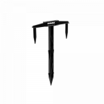 Tihvt-ankur kinnitamiseks Bradas, 17 cm x 10 cm, 17 cm, plastik, must v., 50 tk