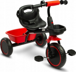 Kolmerattaline jalgratas Toyz Loco TOYZ-0350, must v./punane v.