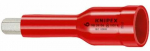 Kuusnurkne pea Knipex 98 39 08, HEX, 75 mm, 3/8", &Oslash;22 mm