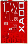Mootori&otilde;li Xado SHPD Red Boost 10W - 40, pools&uuml;nteetiline, 4 l