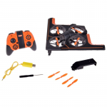 M&auml;ngudroon Strike Fighter RC0702, must v./oranž v.