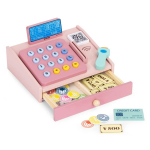 M&auml;ngupoe komplekt, kassaaparaat EcoToys, roosa